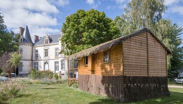 lodge cabin camping la ville huchet saint malo